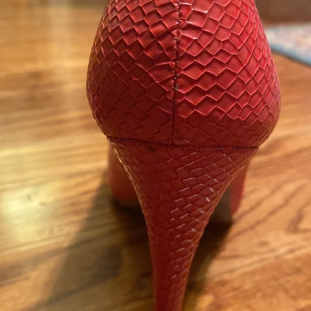 Steve Madden Snakeskin Heels